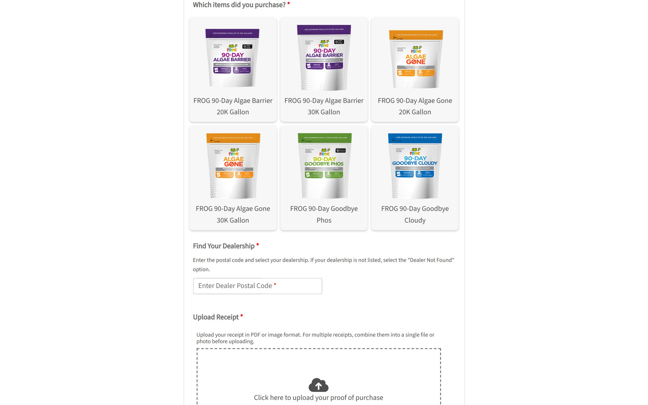 Pool Pod Days rebate